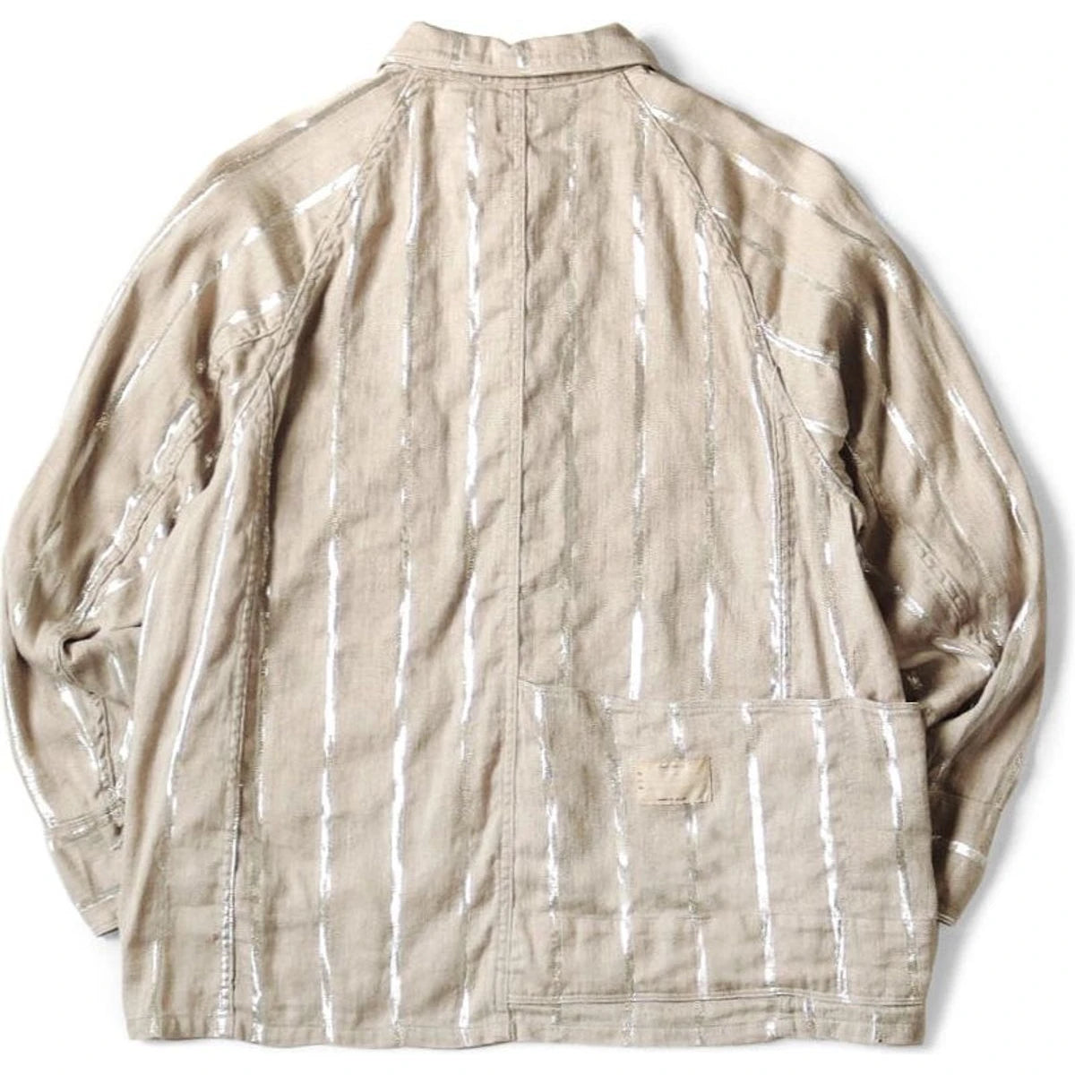 Kapital Linen Glitter Phillies Stripe Cactus Coverall