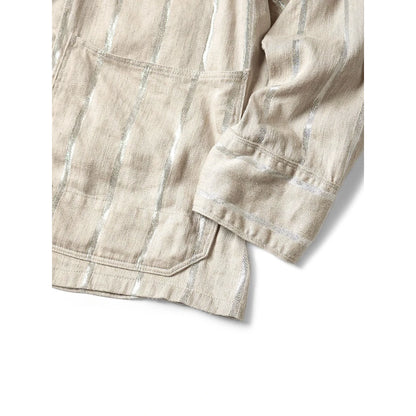 Kapital Linen Glitter Phillies Stripe Cactus Coverall
