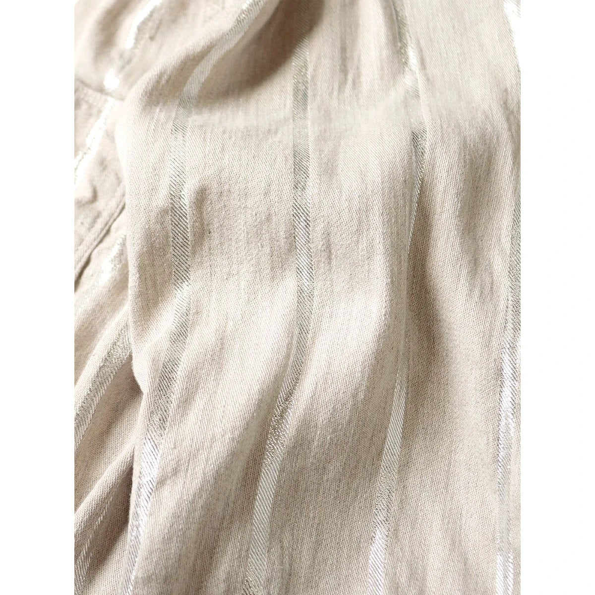 Kapital Linen Glitter Phillies Stripe Cactus Coverall