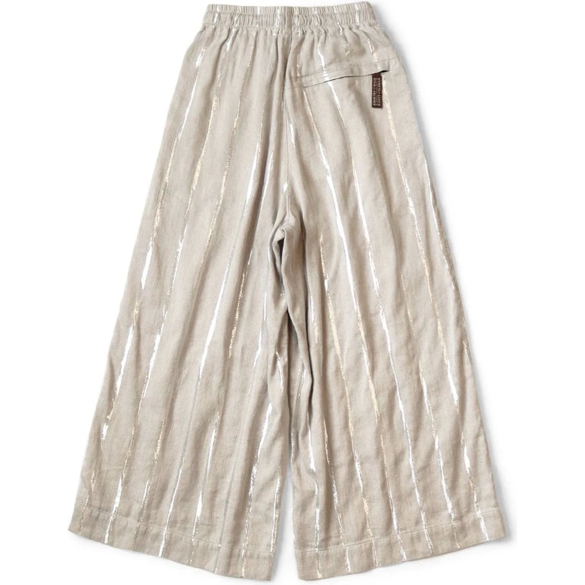Kapital Linen Glitter Phillies Stripe Rude Baggy Pants