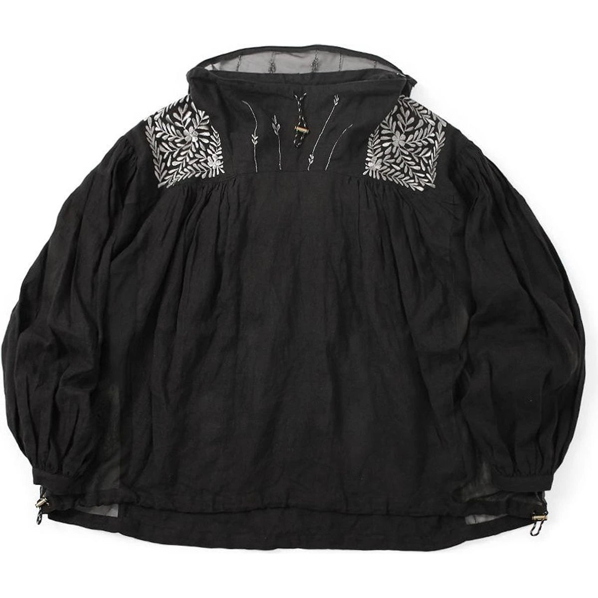 Kapital Linen Latvian Embroidery Bug Anorak