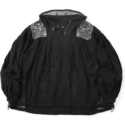 Kapital Linen Latvian Embroidery Bug Anorak