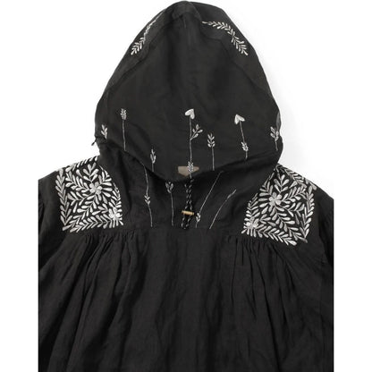 Kapital Linen Latvian Embroidery Bug Anorak