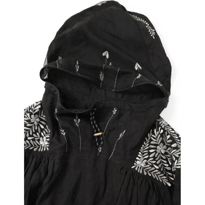 Kapital Linen Latvian Embroidery Bug Anorak