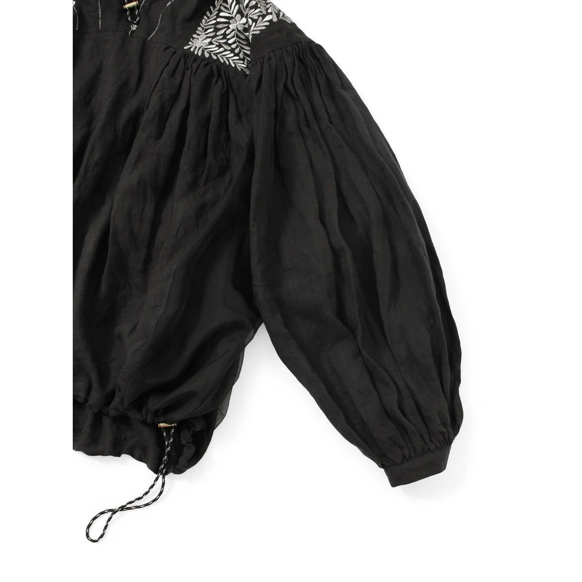 Kapital Linen Latvian Embroidery Bug Anorak