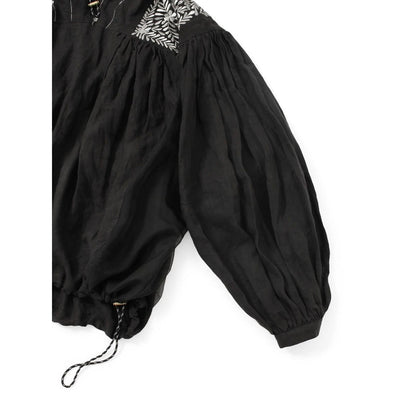 Kapital Linen Latvian Embroidery Bug Anorak