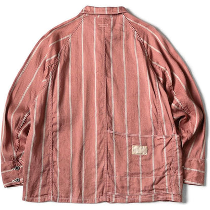 Kapital Linen Phillies Stripe Cactus Coverall