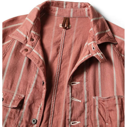 Kapital Linen Phillies Stripe Cactus Coverall