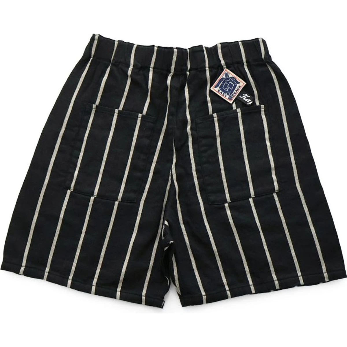 Kapital Linen Phillies Stripe Easy Beach Go Shorts