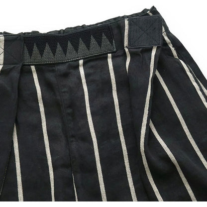Kapital Linen Phillies Stripe Easy Beach Go Shorts