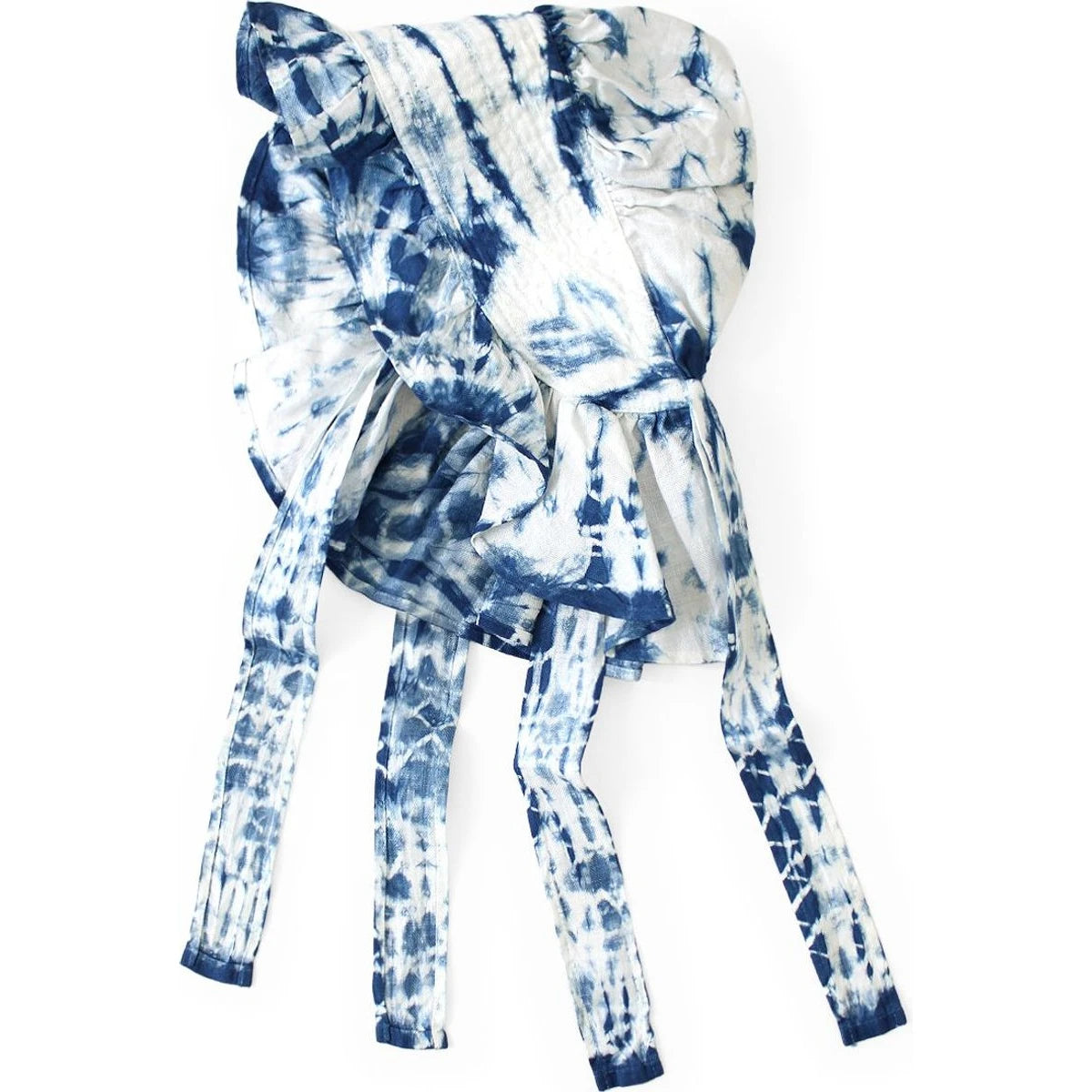Kapital Linen Tokushima Dan Shibori Dyeing Farmy Frilled Hat