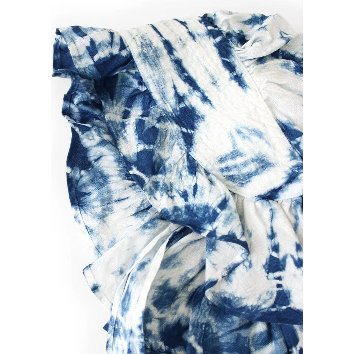 Kapital Linen Tokushima Dan Shibori Dyeing Farmy Frilled Hat