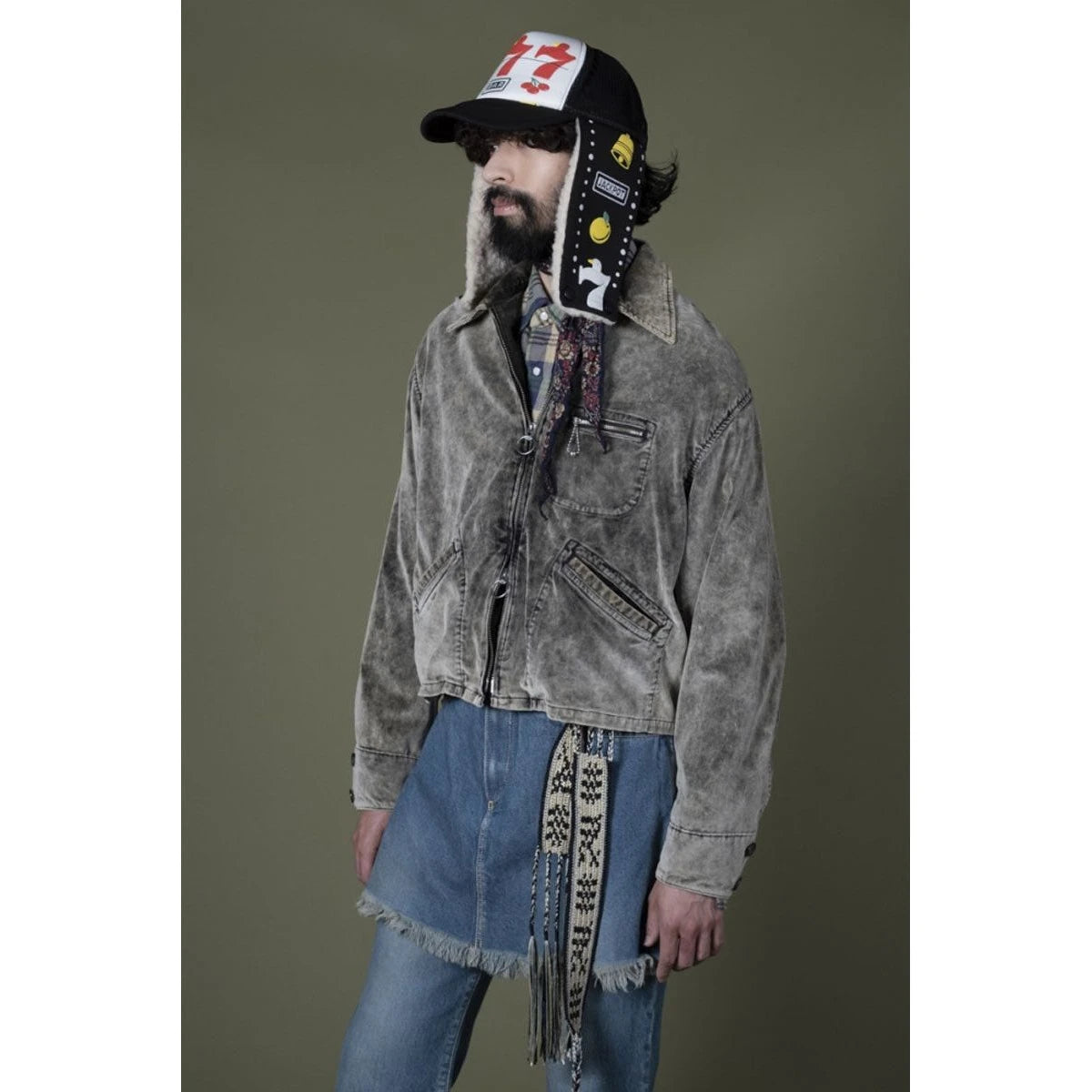Kapital Lucky Bird Lumber Trucker Cap