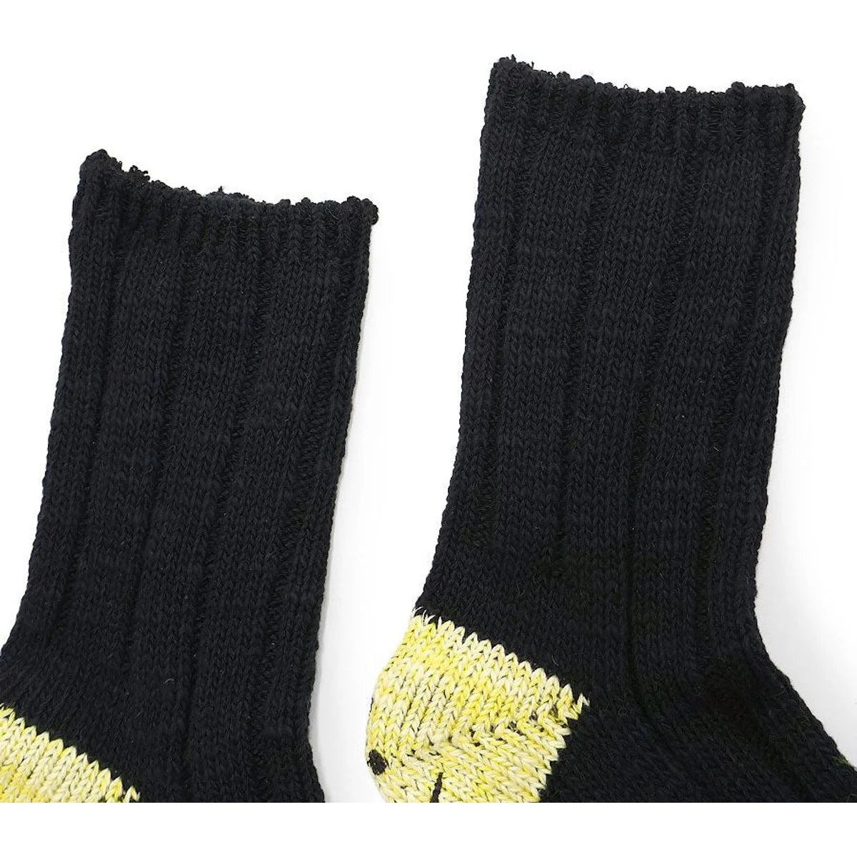 Kapital MA-1 Rainbowy Happy Heel Smile Socks