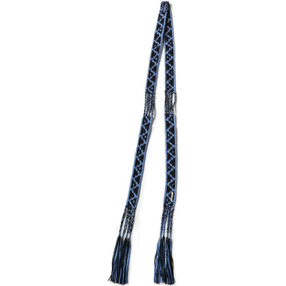 Kapital Macrame Maxi Belt (Chippewa Basket Mountain Pattern)