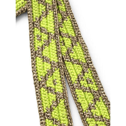 Kapital Macrame Maxi Belt (Chippewa Basket Mountain Pattern)