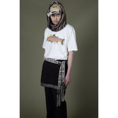 Kapital Macrame Maxi Belt (Chippewa Basket River Pattern)