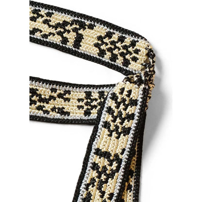 Kapital Macrame Maxi Belt (Chippewa Basket River Pattern)