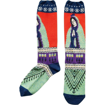 Kapital Maria Pattern Socks (Short)
