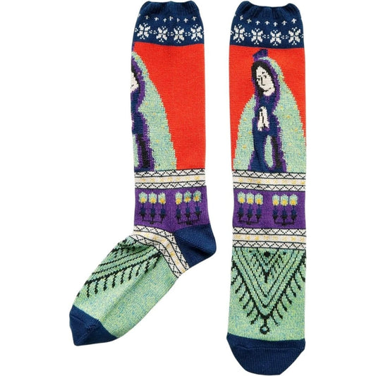 Kapital Maria Pattern Socks (Short)