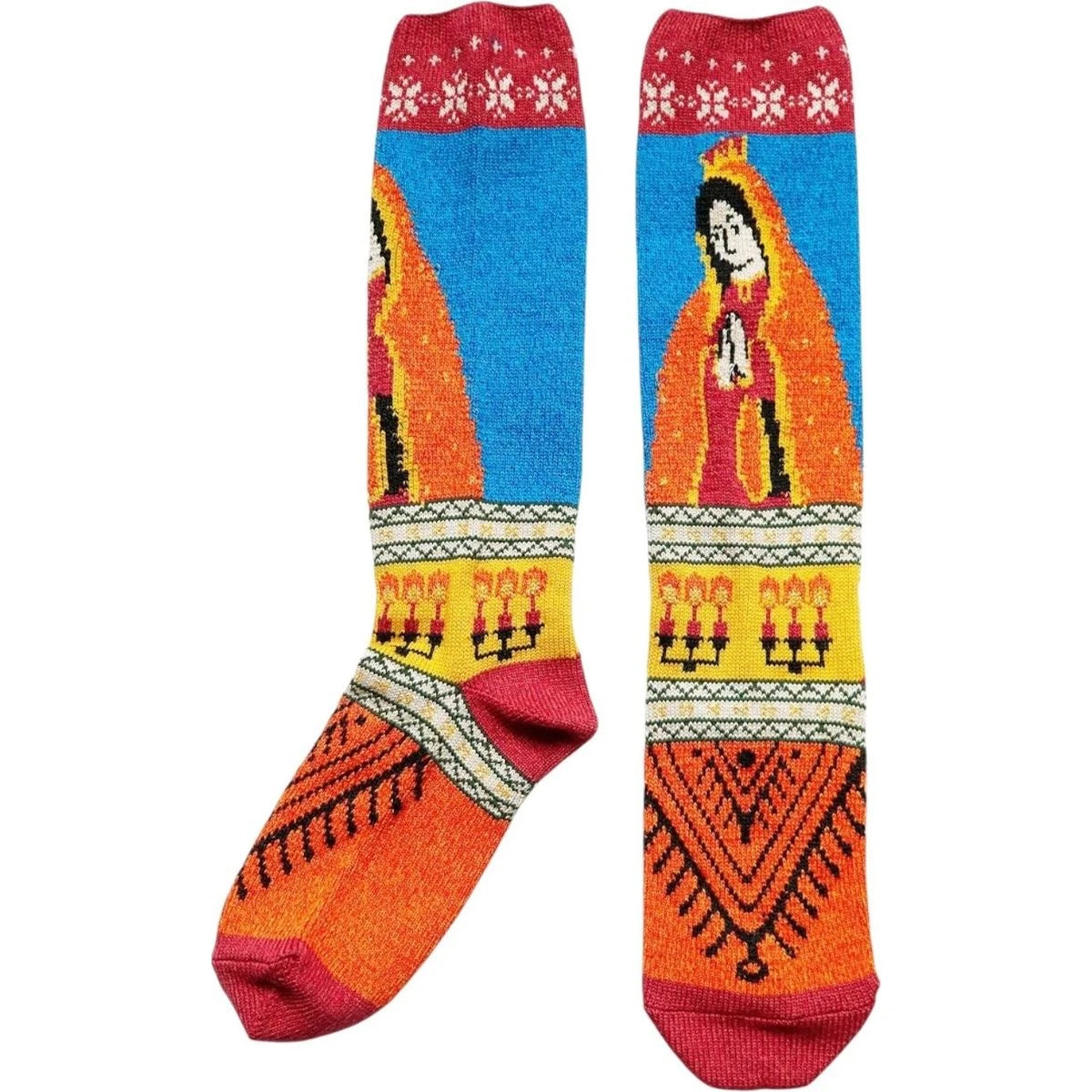 Kapital Maria Pattern Socks (Short)