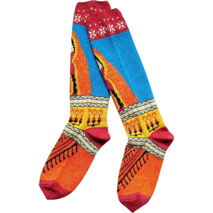 Kapital Maria Pattern Socks (Short)