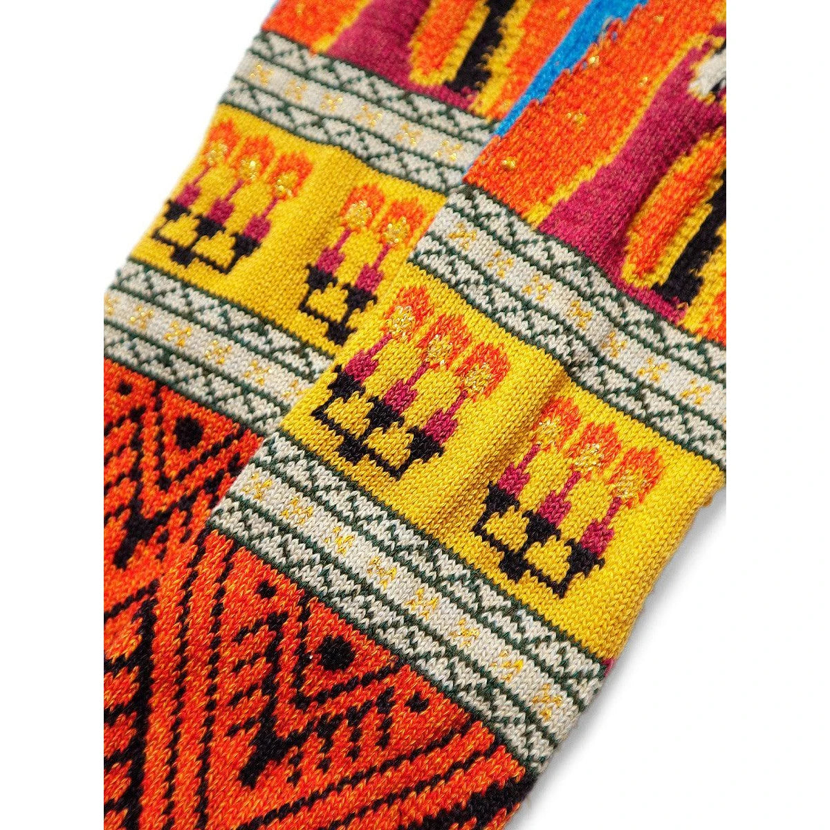 Kapital Maria Pattern Socks (Short)