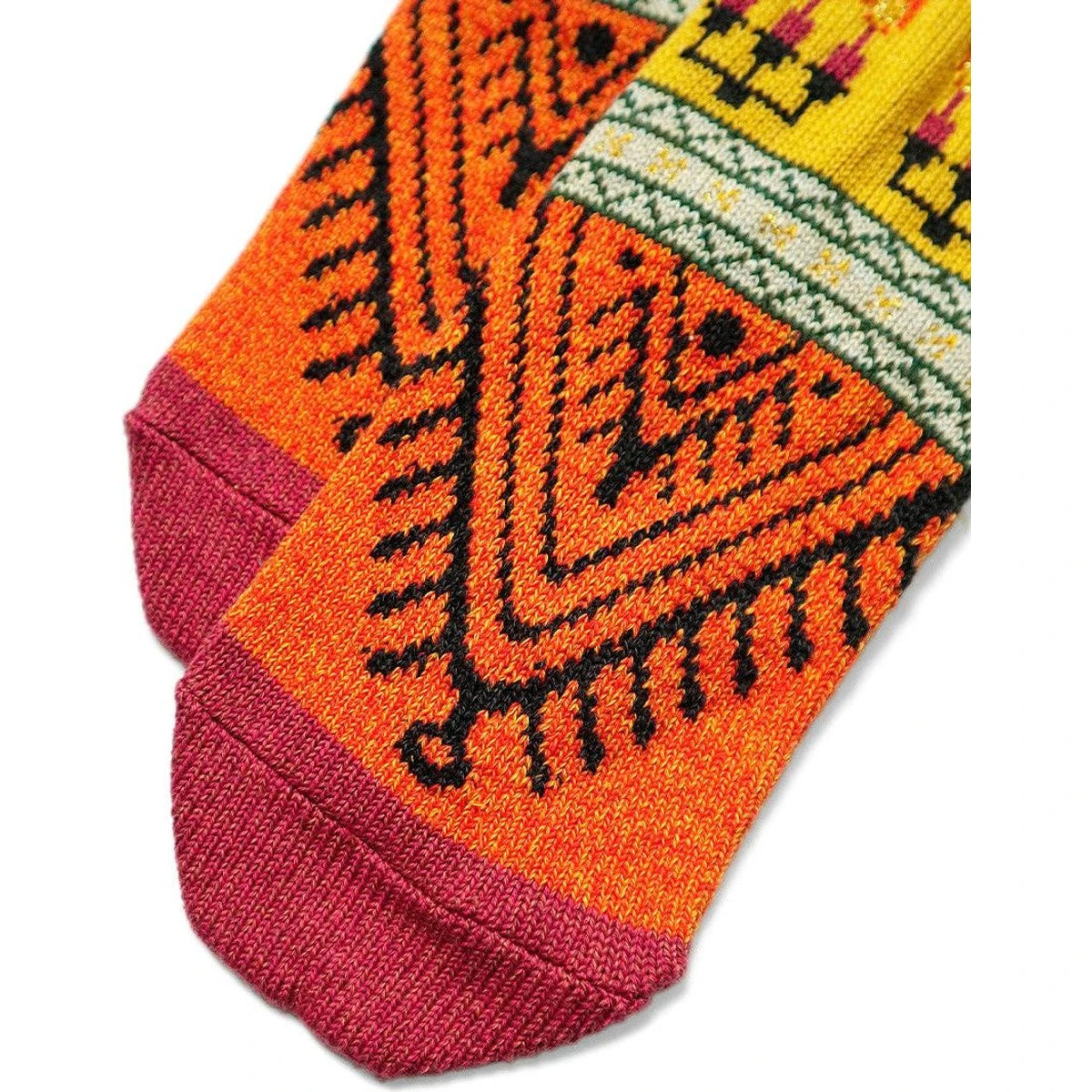 Kapital Maria Pattern Socks (Short)