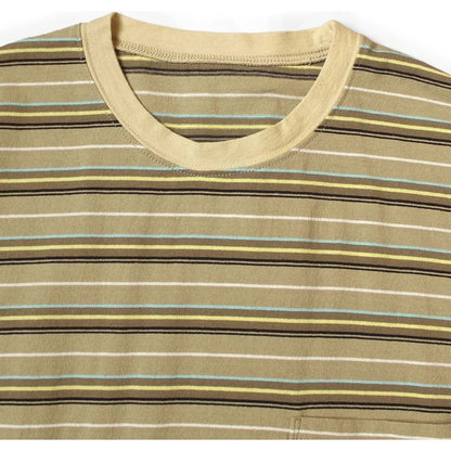 Kapital Multi-Border Jersey Pennant T-Shirt (3 Flags)