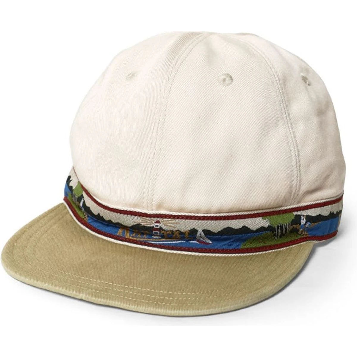 Kapital Mura Chino Brim Field Cap (Guiding Light)