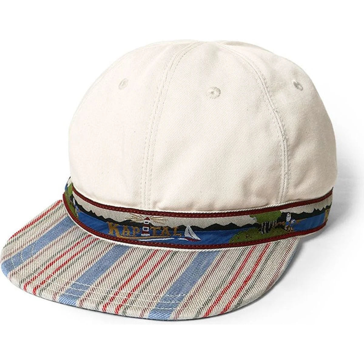 Kapital Mura Chino Brim Field Cap (Guiding Light)