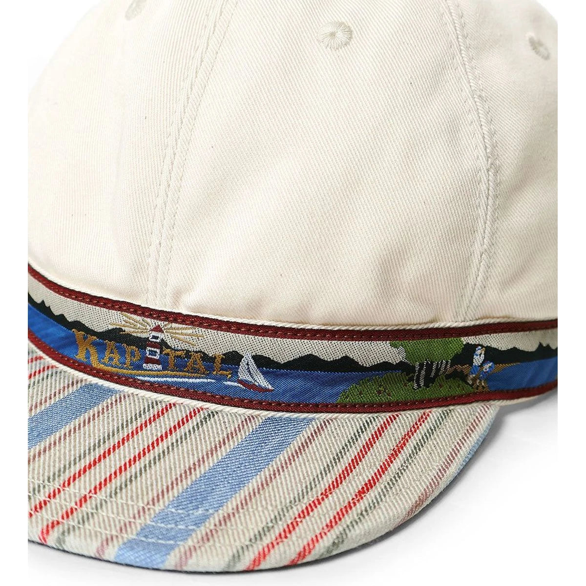 Kapital Mura Chino Brim Field Cap (Guiding Light)
