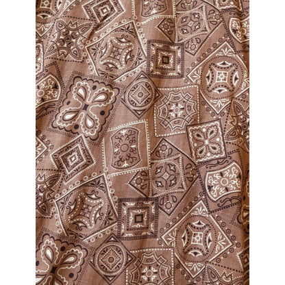 Kapital Mura Seating Cookie Bandana Pattern Husky Western Shirt