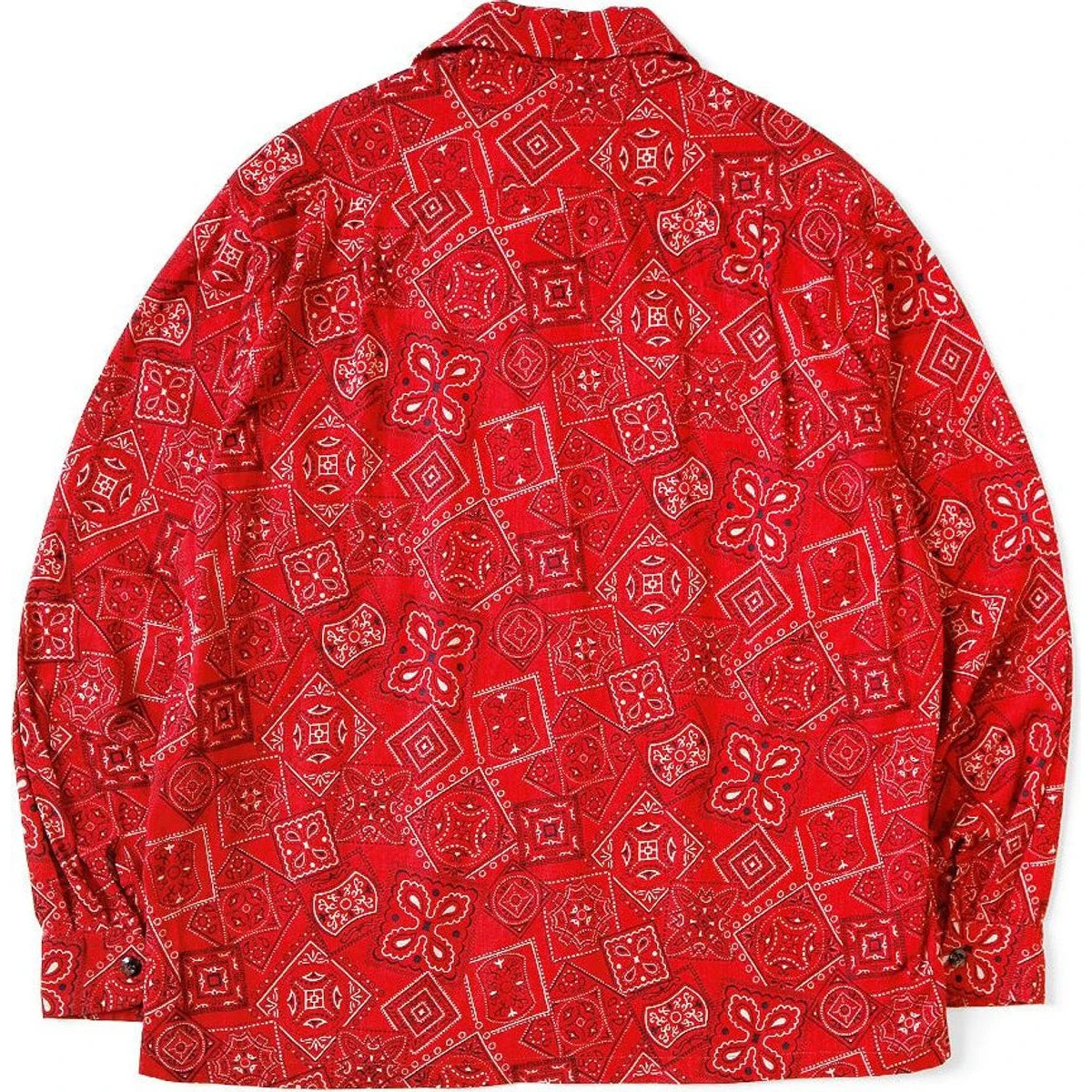 Kapital Mura Sheeting Cookie Bandana Pattern Rangle Collar Board Shirt