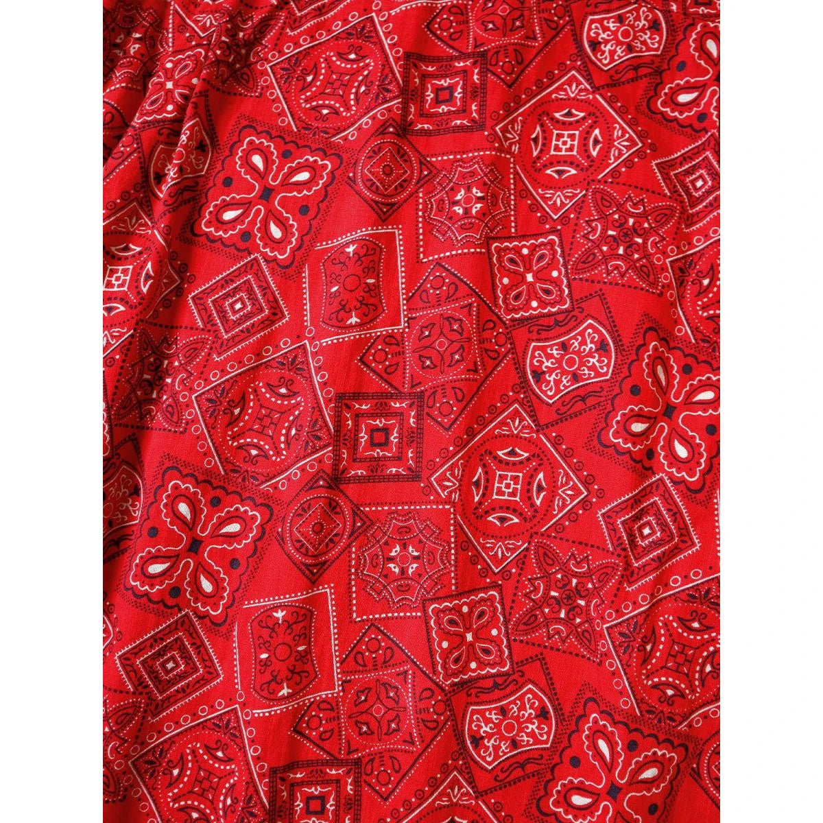 Kapital Mura Sheeting Cookie Bandana Pattern Rangle Collar Board Shirt