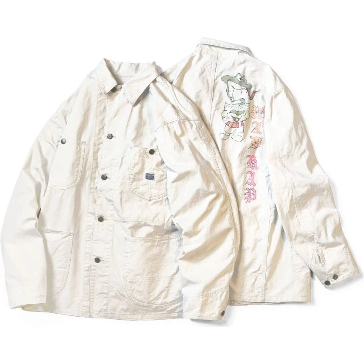 Kapital Mura Twill Cactus Beer Jacket