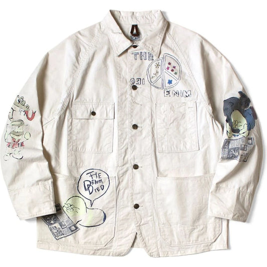 Kapital Mura Twill Cactus Beer Jacket (Memorial Paint Model)