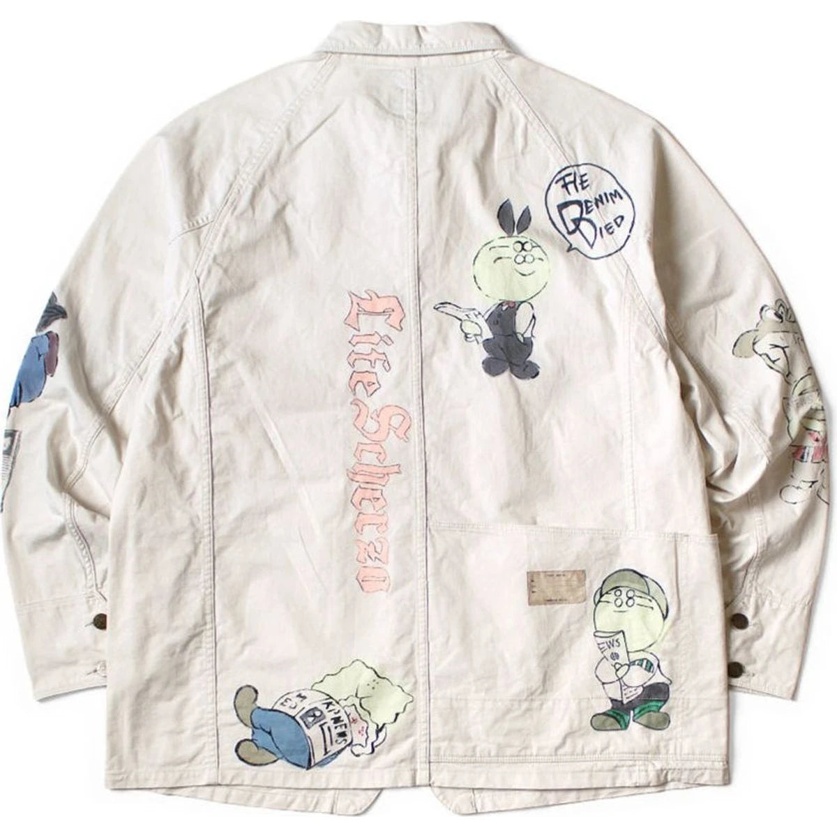 Kapital Mura Twill Cactus Beer Jacket (Memorial Paint Model)