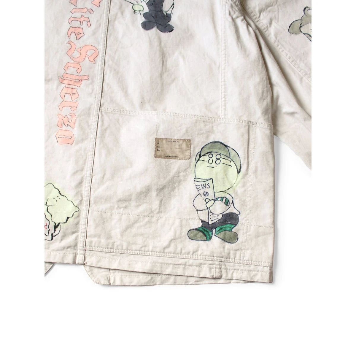 Kapital Mura Twill Cactus Beer Jacket (Memorial Paint Model)