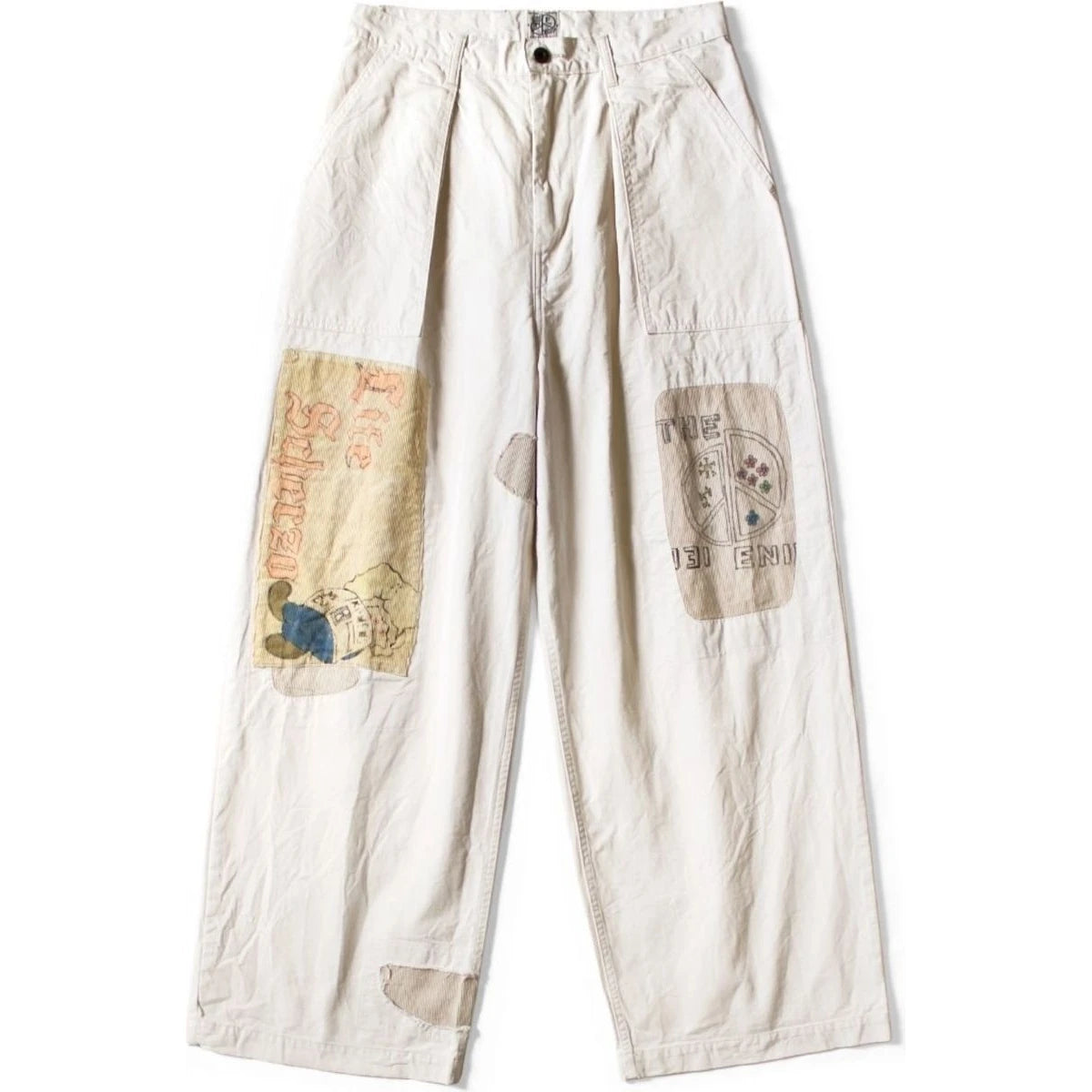 Kapital Mura Twill Fatigue Baggy Pants (Rush Week Remake)