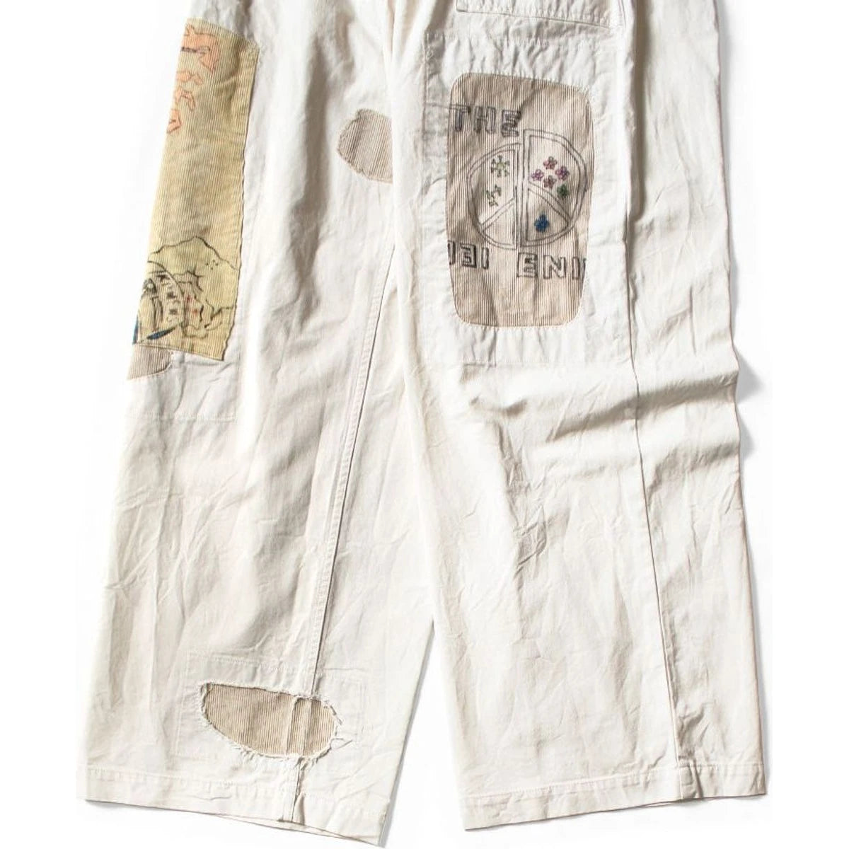 Kapital Mura Twill Fatigue Baggy Pants (Rush Week Remake)