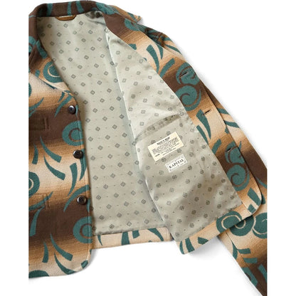 Kapital Napping Cotton Pueblo Vortex Pattern Baba Sawyer Jacket