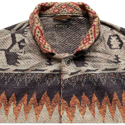 Kapital Navajo Print Wool Shirt
