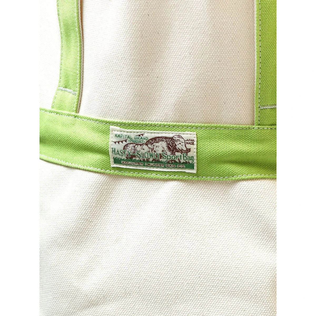 Kapital No.4 Canvas Elephant Tote Bag L