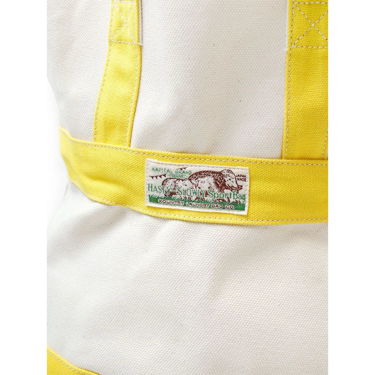 Kapital No.4 Canvas Elephant Tote Bag S
