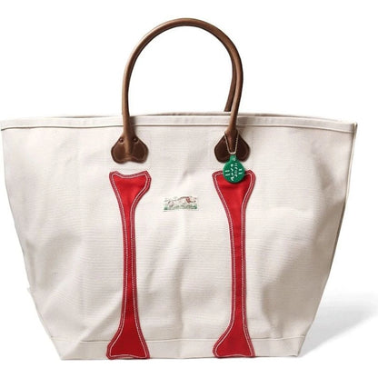 Kapital No. 4 Canvas Kotsukotsu Bone Tote Bag (Large)