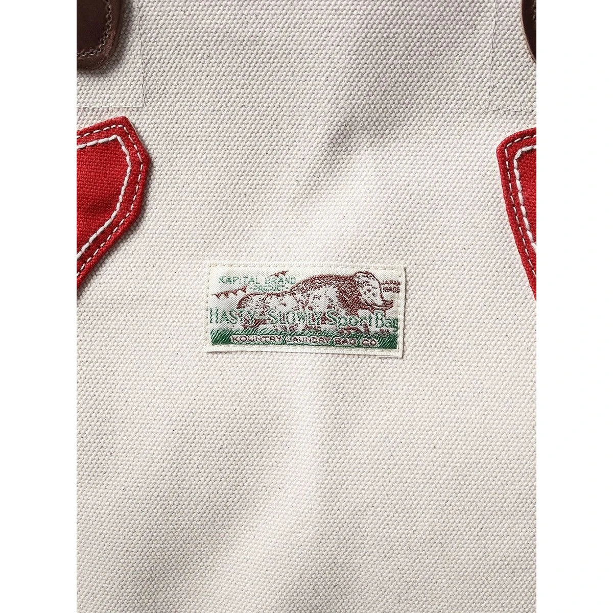 Kapital No. 4 Canvas Kotsukotsu Bone Tote Bag (Large)