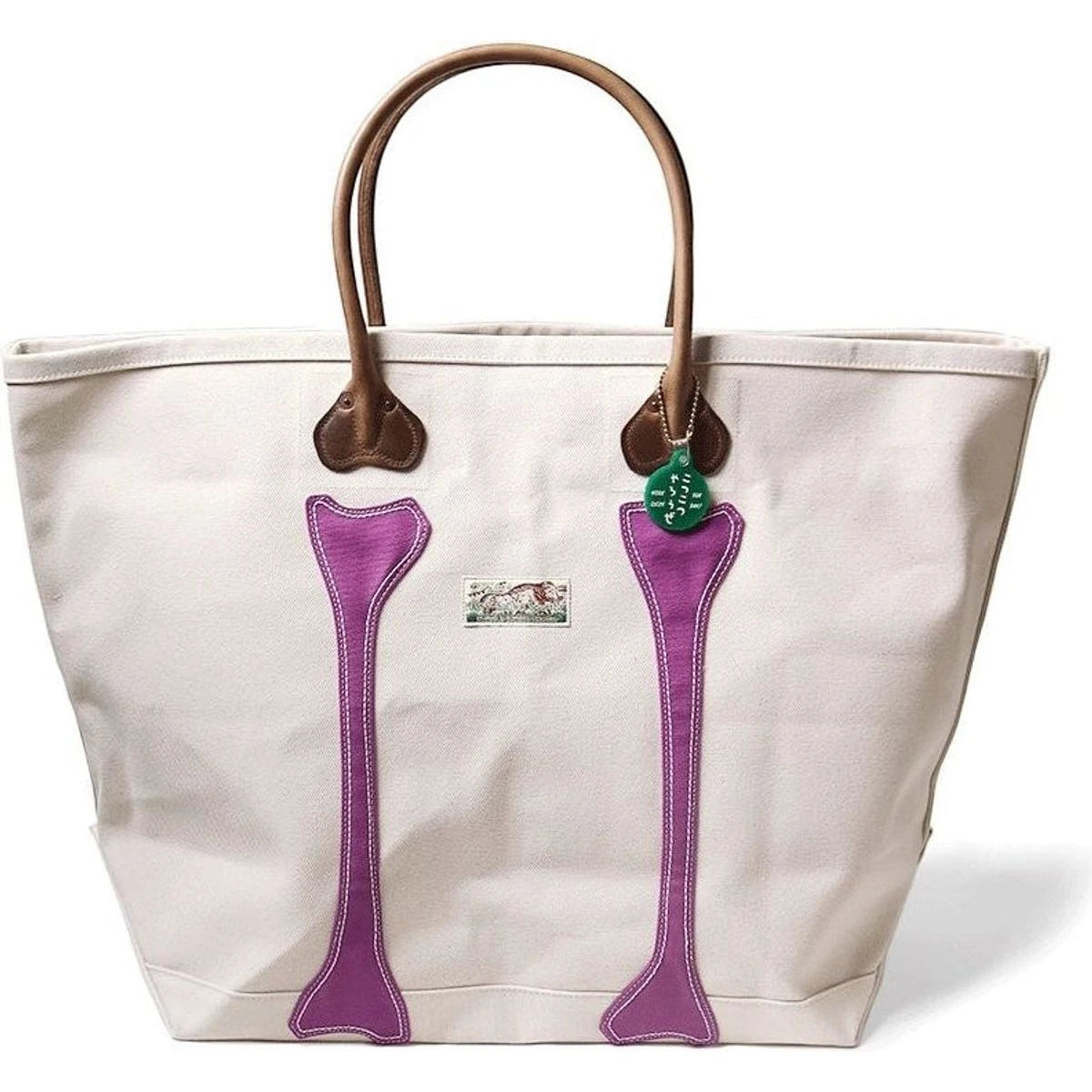 Kapital No. 4 Canvas Kotsukotsu Bone Tote Bag (Large)