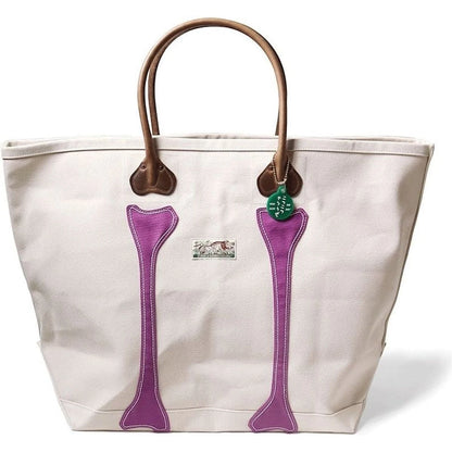 Kapital No. 4 Canvas Kotsukotsu Bone Tote Bag (Large)