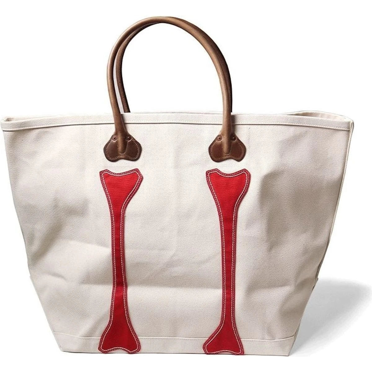 Kapital No. 4 Canvas Kotsukotsu Bone Tote Bag (Large)
